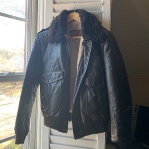 Vintage Pilot Bomber Jacket